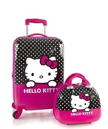 Heys Hello Kitty Set Kinder Koffer + Beautycase