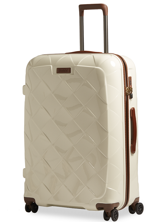 Stratic LEATHER & MORE 4-Rollen Koffer Trolley -L-