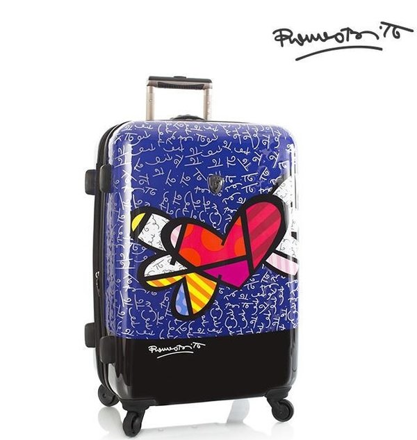 Heys Britto - Heart with Wings 26" Designer Koffer M 66 cm