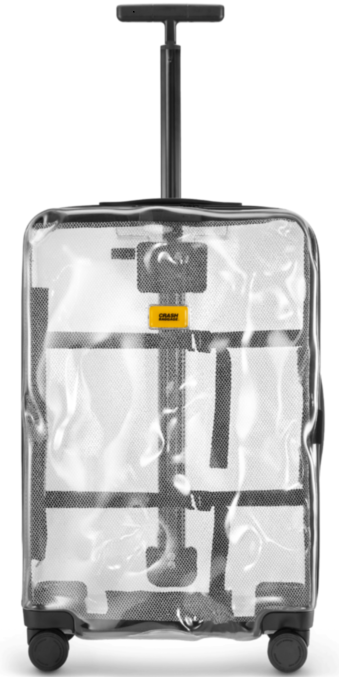 Crash Baggage SHARE CLEAR SUITCASE 4-Rollen Trolley -M- 68 cm