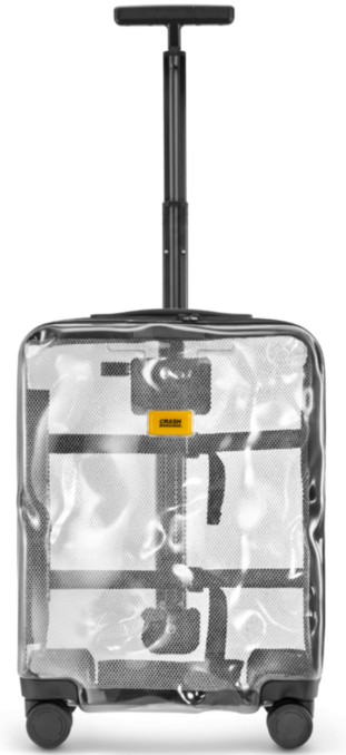 Crash Baggage SHARE CLEAR SUITCASE 4-Rollen Cabin Trolley -S- 55 cm
