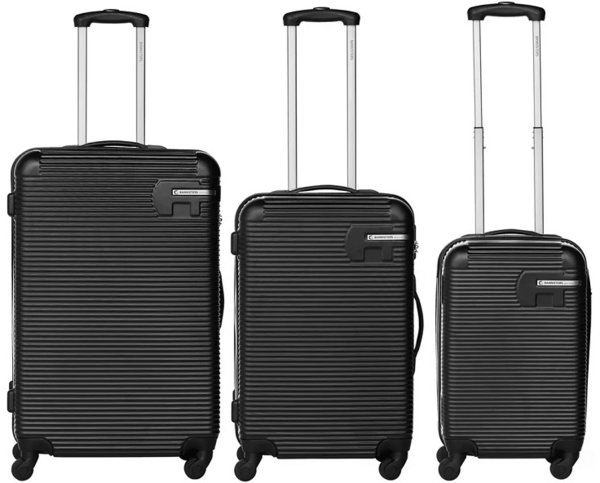 Packenger Bannisters Hudson 4-Rollen Reise Koffer Set 3-tlg.